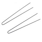 ARI hårnållat 70 mm sort 1719/33 ( 45 stk )