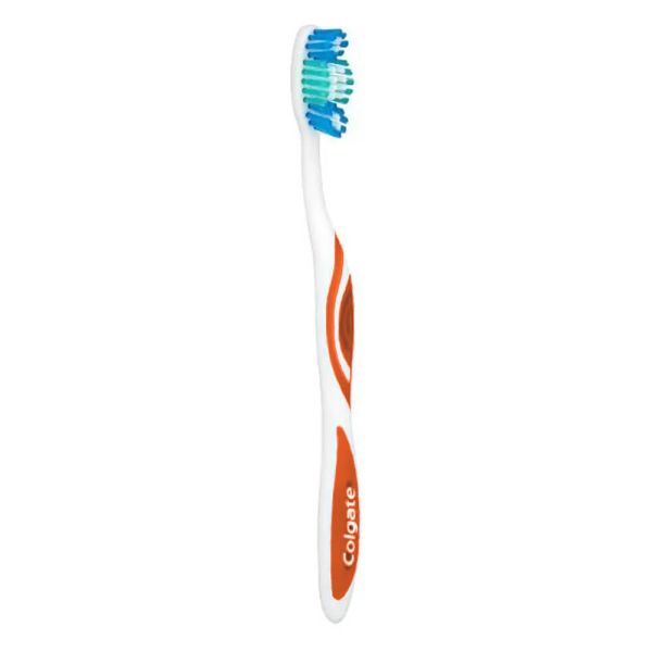 Colgate Triple Action Tandbørste - Medium - Orange