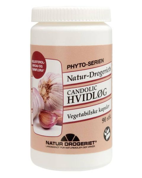 Natur Drogeriet Candolic Hvidløg Vegetabilske Kapsler