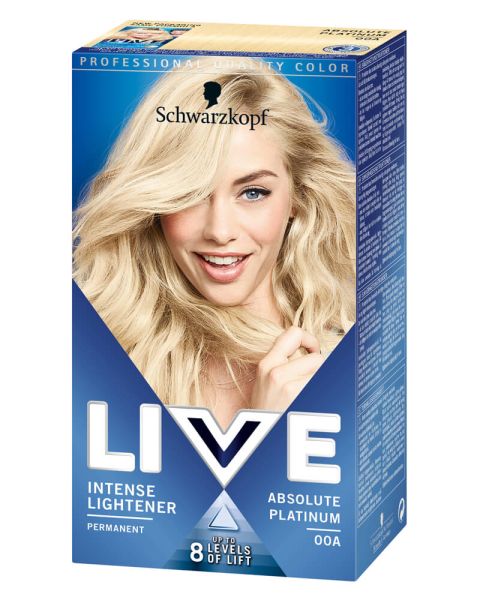Schwarzkopf Live 00A Absolute Platinum (U)