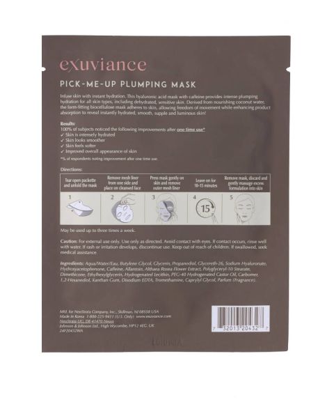 Exuviance Pick-Me-Up Plumping Mask