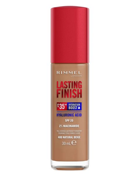 Rimmel London Lasting Finish Foundation 400 Natural Beige