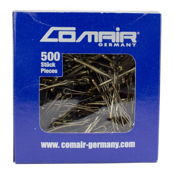 Comair Pretty Fashion Bølge Hårnåle Brun 5cm 754500