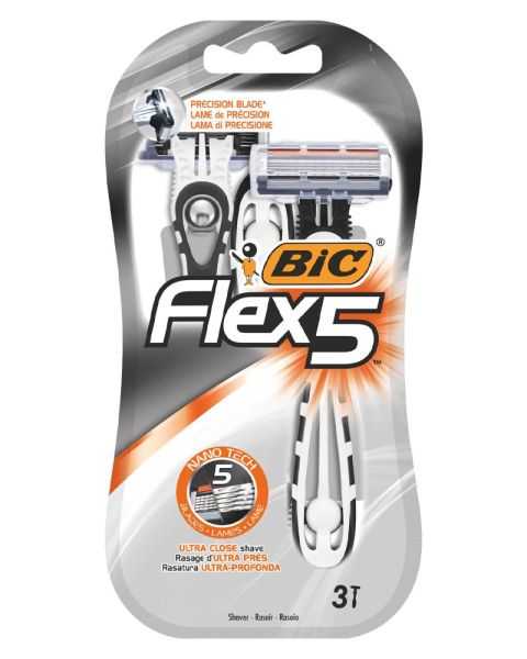 Bic Flex 5 Disposable Razors 3's Bic Flex 5 Disposable Razors 3's