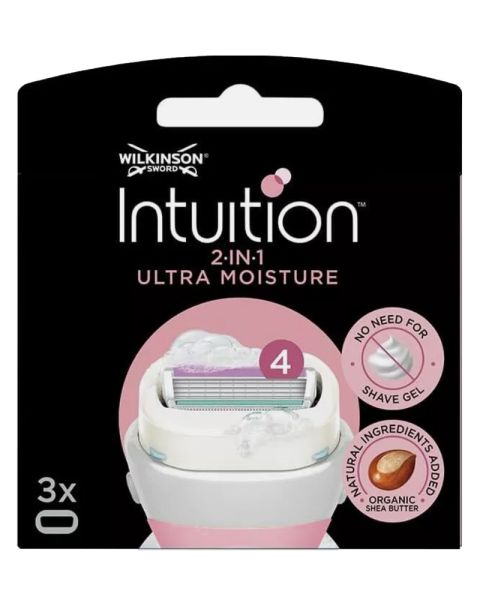 Wilkinson Sword Intuition 2 In 1 Ultra Moisture Wilkinson Sword Intuition 2 In 1 Ultra Moisture